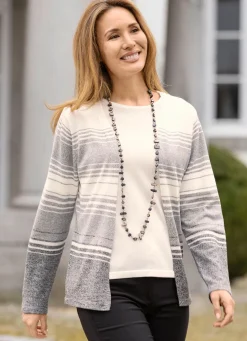 Strick-Twinset in Feinstrick