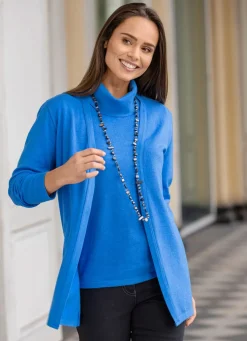 Strick-Twinset in sehr weicher Qualität