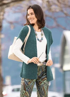 Strickweste mit Alpaka