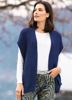 Strickweste mit Alpaka