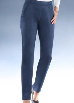 Trendige, samtweiche Hose