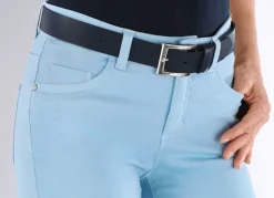 Trendiger Damen-Gürtel aus Leder, 3,5 cm breit