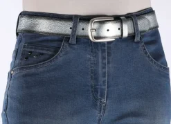 Trendiger Damen-Gürtel, aus Leder, 3,5 cm breit