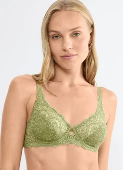 Triumph Amourette Bügel-BH aus zarter Elastikspitze