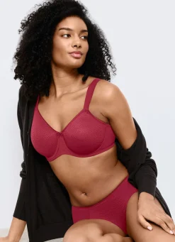 Triumph Essential Minimizer Bügel-BH mit jacquarddessinierten Cups