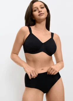 Triumph Slip mit Jacquardeinsatz im Vorderteil