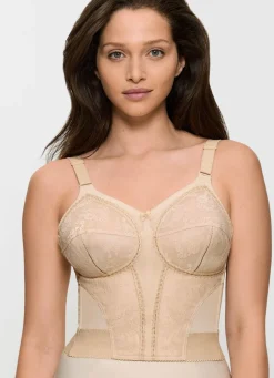 Triumph-Doreen BH in langer Form, mit Spitze