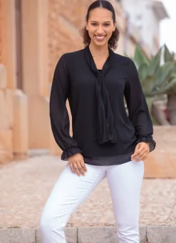 Tunika mit Bindeschluppe