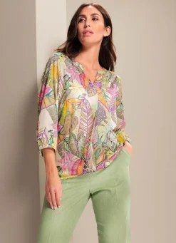 Tunika mit elastischen Abschlüssen