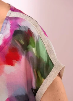 Tunika mit Glanzbändchen