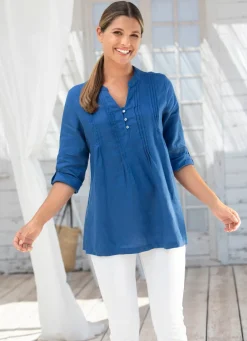 Tunika mit Schmuckknöpfen