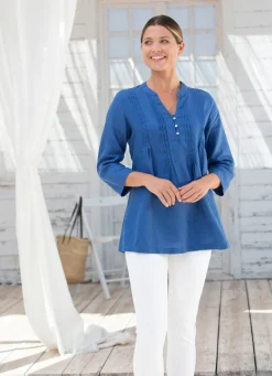 Tunika mit Schmuckknöpfen
