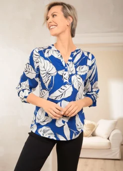 Tunika mit Stehkragen