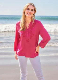 Tunika mit Stickerei