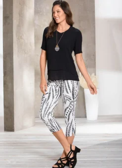 Tunika mit V-Ausschnitt