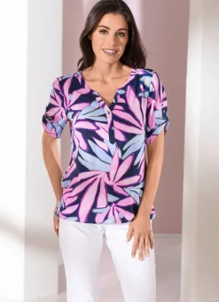 Tunika mit V-Ausschnitt