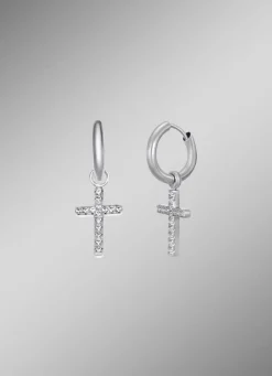 Vielseitige Klappcreolen mit synth. Zirkonia