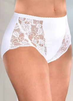 Viererpack Slips mit Elastikspitze