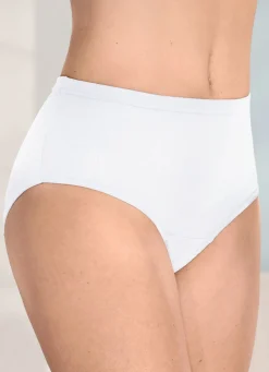 Viererpack Slips mit Gummizug im Bund