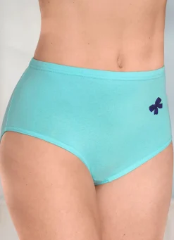 Viererpack Slips mit Gummizug im Bund