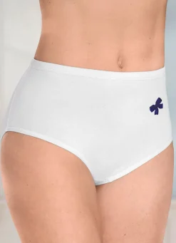 Viererpack Slips mit Gummizug im Bund