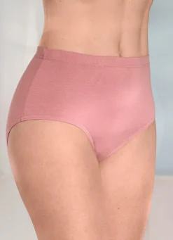 Viererpack Slips mit Gummizug im Bund