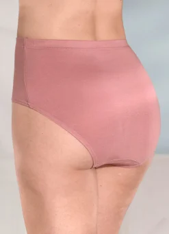 Viererpack Slips mit Gummizug im Bund