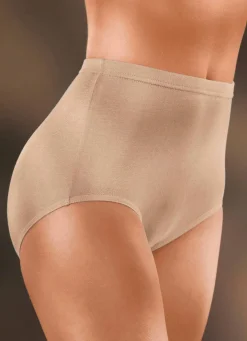 Viererpack Slips mit Gummizug im Bund