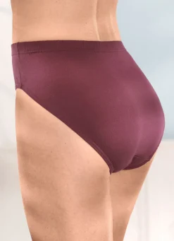 Viererpack Slips mit Gummizug im Bund
