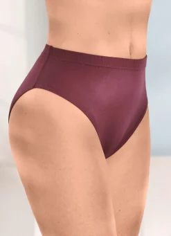 Viererpack Slips mit Gummizug im Bund