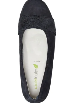 Waldläufer, bequeme Damen-Pumps, Weite K, mit herausnehmbarem Fußbett