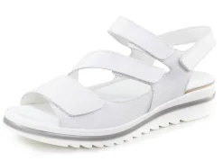 Waldläufer, bequeme Damen-Sandalen, Weite H, mit herausnehmbarem Fußbett