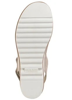 Waldläufer, bequeme Damen-Sandalen, Weite H, mit herausnehmbarem Fußbett