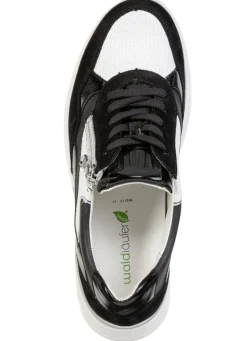 Waldläufer, bequeme Damen-Schnürschuhe, Weite H, mit herausnehmbarem Fußbett