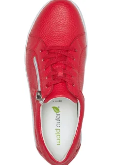 Waldläufer, bequeme Damen-Schnürschuhe, Weite K, mit herausnehmbarem Fußbett