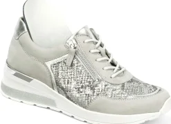 Waldläufer, bequeme Damen-Schnürschuhe, Weite H, mit herausnehmbarem Fußbett