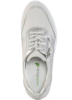 Waldläufer, bequeme Damen-Schnürschuhe, Weite H, mit herausnehmbarem Fußbett