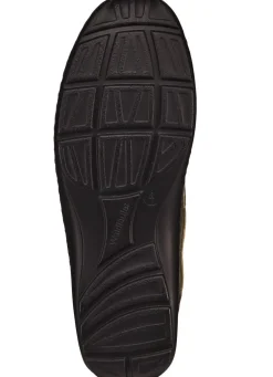 Waldläufer, bequeme Damen-Slipper, Weite H, mit herausnehmbarem Fußbett