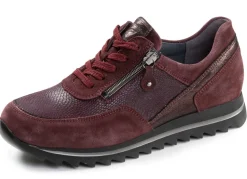 Waldläufer, bequeme Damen-Sneaker, Weite H, mit herausnehmbarem Fußbett