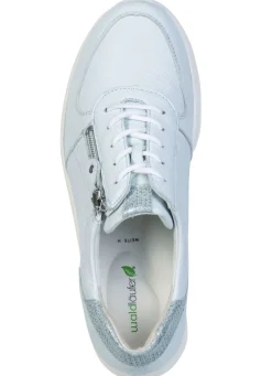 Waldläufer, bequeme Damen-Sneaker, Weite H, mit herausnehmbarem Fußbett