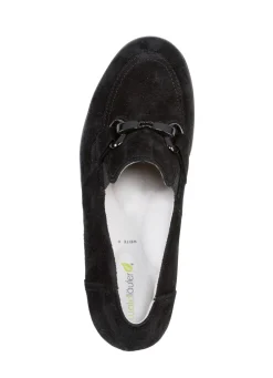 Waldläufer, bequemer Damen-Trotteur, Weite H, mit herausnehmbarem Fußbett