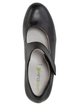 Waldläufer, elegante Damen-Pumps, Weite H, mit herausnehmbarem Fußbett