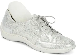 Waldläufer, elegante Damen-Schnürschuhe, Weite H, mit herausnehmbarem Fußbett