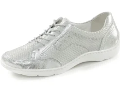 Waldläufer, elegante Damen-Schnürschuhe, Weite H, mit herausnehmbarem Fußbett