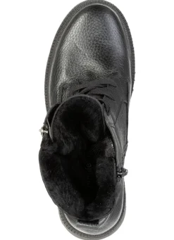 Waldläufer, gefütterte Damen-Stiefeletten, Winterschuhe, Weite H, mit Lammfell