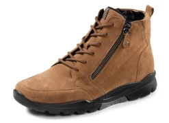 Waldläufer, gefütterte Damen-Stiefeletten, Winterschuhe, Weite H, mit herausnehmbarem Fußbett