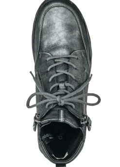 Waldläufer, gefütterte Damen-Stiefeletten, Winterschuhe, Weite H, mit herausnehmbarem Fußbett