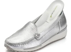 Waldläufer, klassische Damen-Slipper, Weite H, mit herausnehmbarem Fußbett