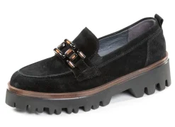 Waldläufer Loafer aus Veloursleder