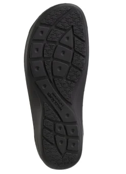 Waldläufer Pantolette mit Metallschmuck mit Glitzersteinchen